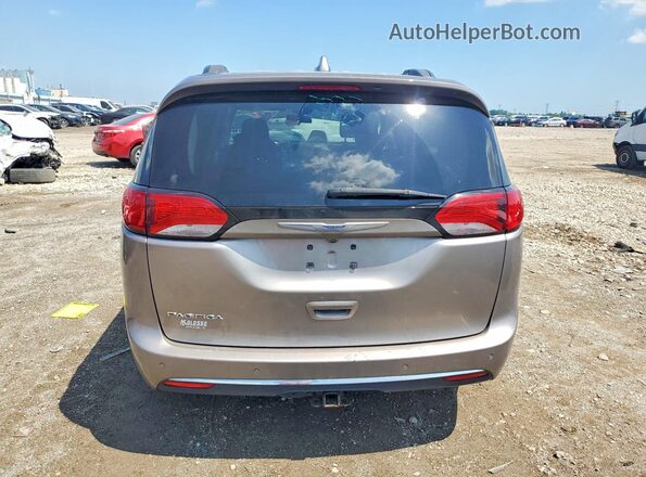 2C4RC1FG1JR316667 2018 CHRYSLER PACIFICA Желто-коричневый Вид сзади