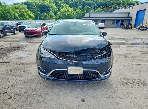 2C4RC1FG2JR122942 2018 CHRYSLER PACIFICA Black Դիմացի տեսք