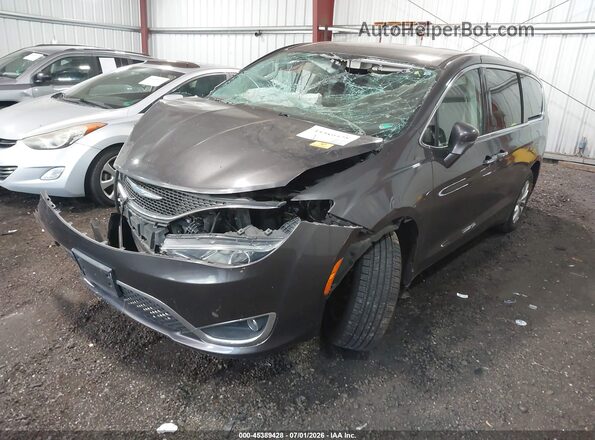 2C4RC1FG6JR279180 2018 CHRYSLER PACIFICA Blue Առջևի ձախ երեք քառորդ տեսարան