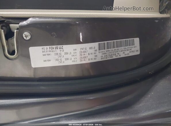 2C4RC1FG6JR279180 2018 CHRYSLER PACIFICA Blue Շարժիչի բաժամունքի տեսք