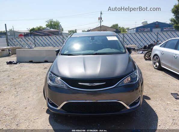 2C4RC1FG6JR315871 2018 CHRYSLER PACIFICA Gray Widok zestawu wskaźników