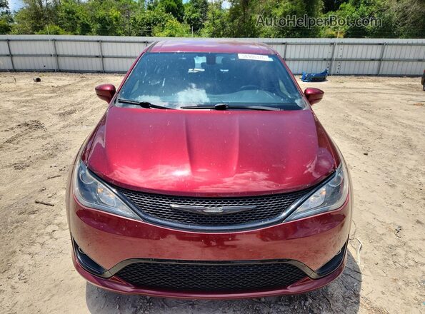 2C4RC1FG7KR638621 2019 CHRYSLER PACIFICA Maroon Front view