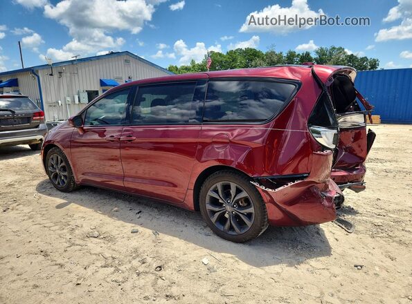 2C4RC1FG7KR638621 2019 CHRYSLER PACIFICA Maroon Rear left