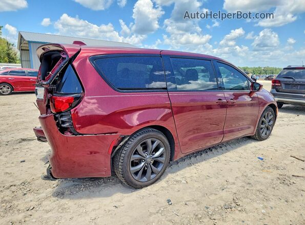 2C4RC1FG7KR638621 2019 CHRYSLER PACIFICA Maroon Rear right