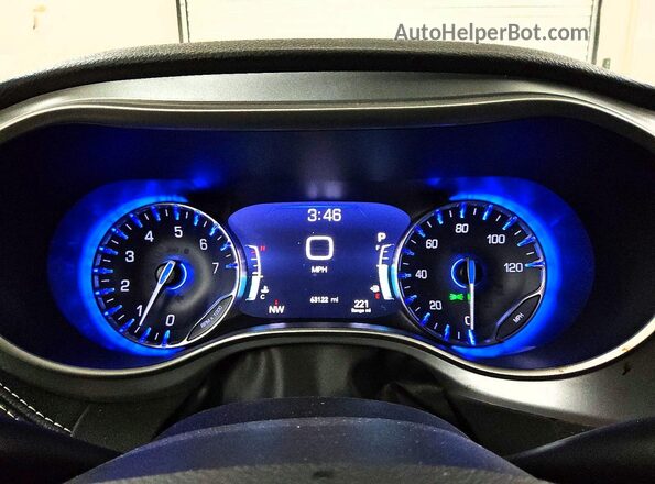 2C4RC1FG9PR556610 2023 CHRYSLER PACIFICA White Instrument cluster view