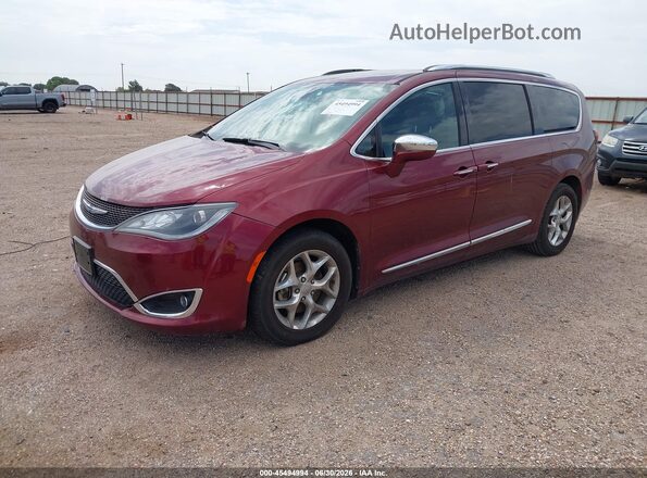 2C4RC1GG0HR704563 2017 CHRYSLER PACIFICA Maroon Front left