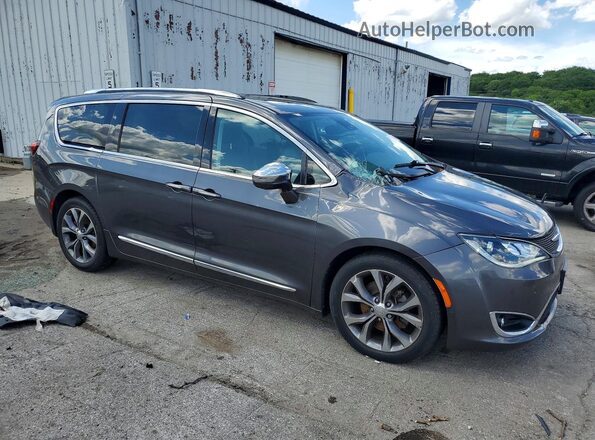 2C4RC1GG0HR744982 2017 CHRYSLER PACIFICA Угольный Передняя правая четверть