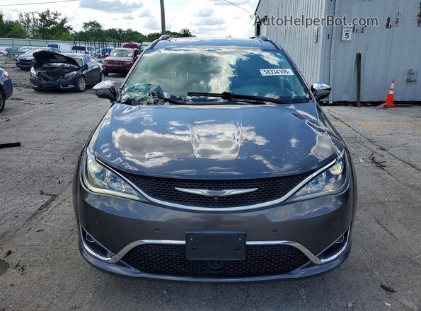 2C4RC1GG0HR744982 2017 CHRYSLER PACIFICA Угольный Вид спереди