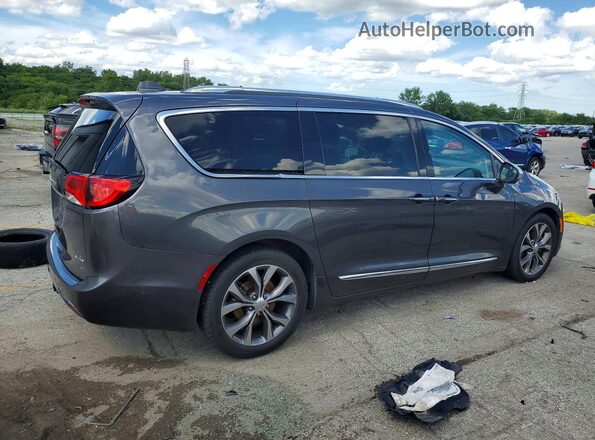 2C4RC1GG0HR744982 2017 CHRYSLER PACIFICA Угольный Задняя правая четверть