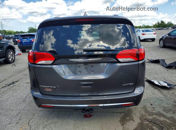 2C4RC1GG0HR744982 2017 CHRYSLER PACIFICA Угольный Вид сзади