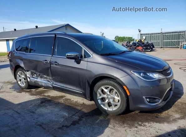 2C4RC1GG0JR122551 2018 CHRYSLER PACIFICA Серый Передняя правая четверть
