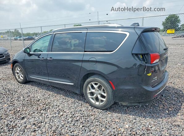 2C4RC1GG0JR232953 2018 CHRYSLER PACIFICA Black უკანა მარცხენა