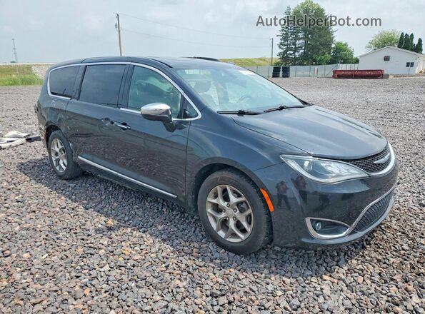 2C4RC1GG0JR232953 2018 CHRYSLER PACIFICA Black წინა მარჯვენა