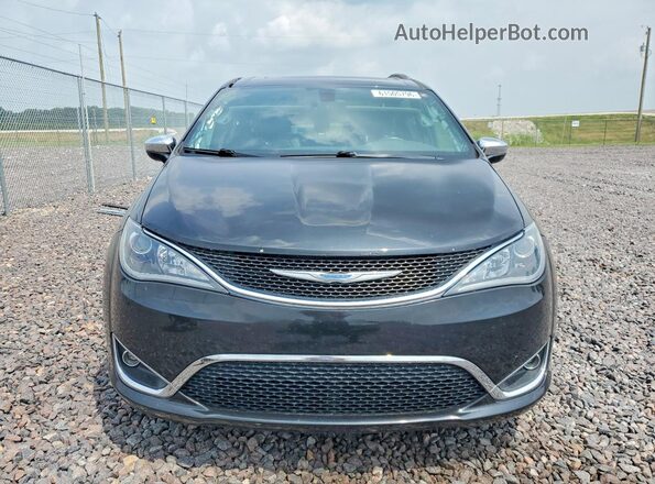 2C4RC1GG0JR232953 2018 CHRYSLER PACIFICA Black წინა ხედი