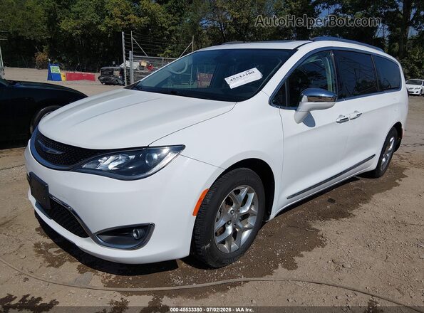2C4RC1GG0JR314519 2018 CHRYSLER PACIFICA White წინა მარცხენა ხედი სამი მეოთხედიდან