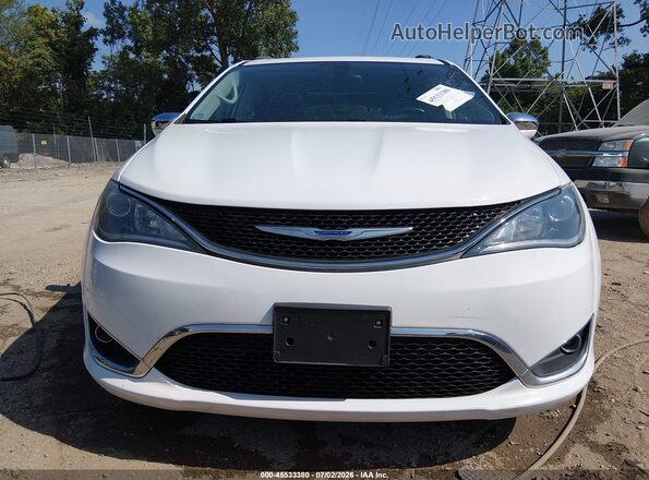 2C4RC1GG0JR314519 2018 CHRYSLER PACIFICA White ხელსაწყოთა პანელის ხედი