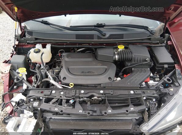 2C4RC1GG0KR570239 2019 CHRYSLER PACIFICA Темно-бордовый Вид сзади