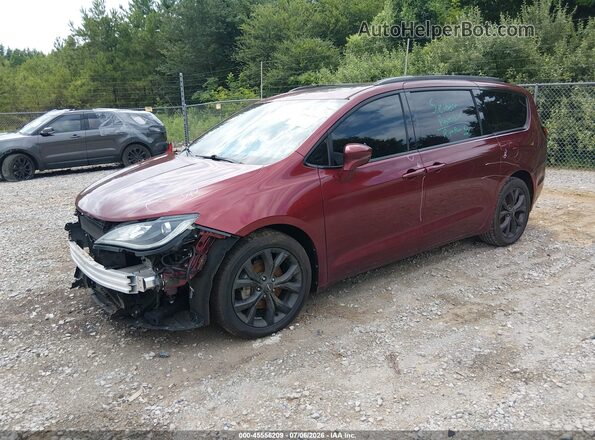 2C4RC1GG0KR570239 2019 CHRYSLER PACIFICA Темно-бордовый Передняя левая четверть