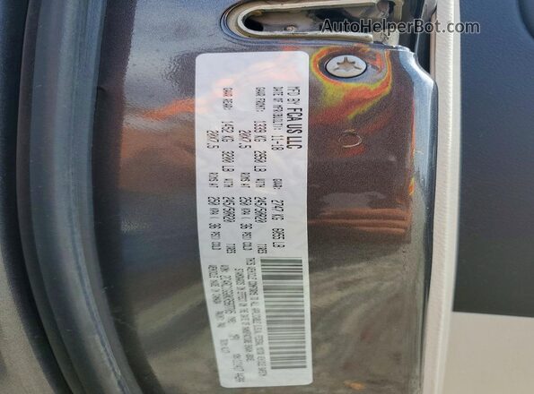 2C4RC1GG0KR587705 2019 CHRYSLER PACIFICA Угольный Вид наклейки с VIN-кодом