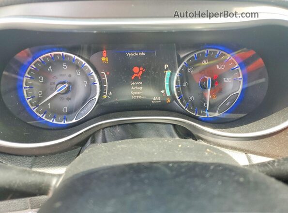 2C4RC1GG0KR587705 2019 CHRYSLER PACIFICA Угольный Вид щитка приборов