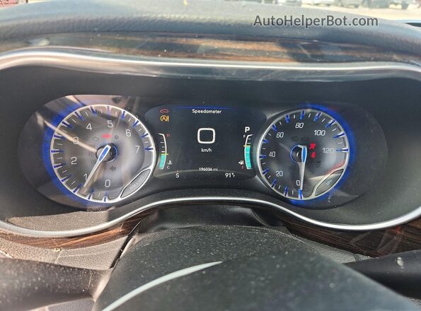 2C4RC1GG0NR175773 2022 CHRYSLER PACIFICA Gray Widok zestawu wskaźników