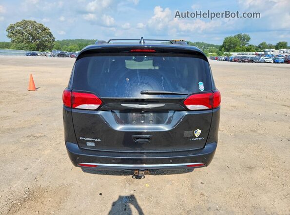2C4RC1GG1HR748071 2017 CHRYSLER PACIFICA Black Вид ззаду
