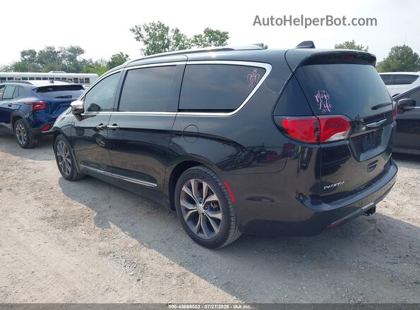 2C4RC1GG1JR172536 2018 CHRYSLER PACIFICA Black უკანა მარცხენა