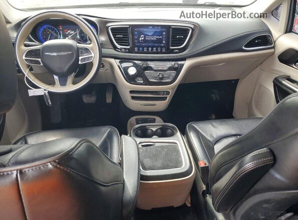 2C4RC1GG1JR268960 2018 CHRYSLER PACIFICA Gray წინა პანელის ხედი