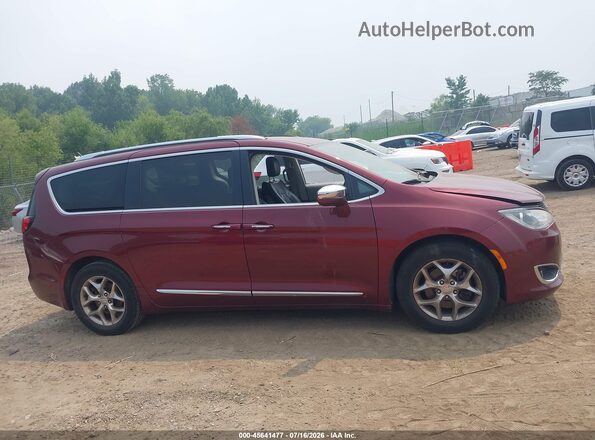 2C4RC1GG1JR269073 2018 CHRYSLER PACIFICA Red Սալոնի հետևի տեսք