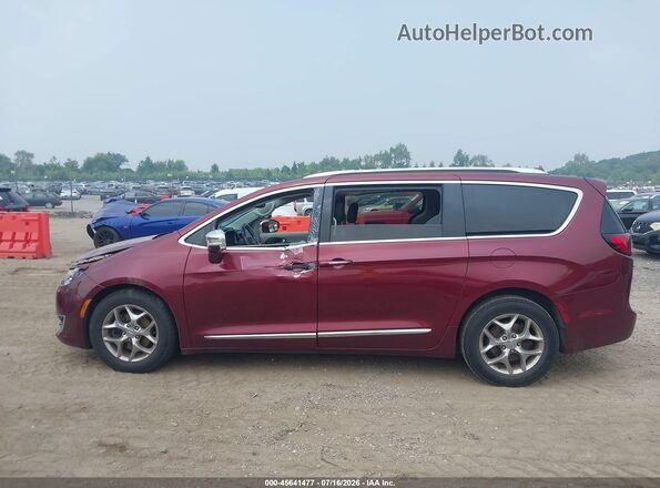 2C4RC1GG1JR269073 2018 CHRYSLER PACIFICA Red Սալոնի 360 աստիճան տեսք