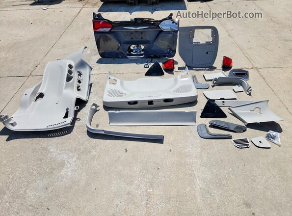 2C4RC1GG1KR738535 2019 CHRYSLER PACIFICA Gray Vista de la etiqueta del VIN