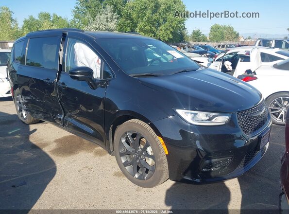 2C4RC1GG1SR539548 2025 CHRYSLER PACIFICA Black Widok wnętrza z tyłu