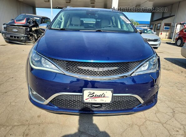 2C4RC1GG2HR720750 2017 CHRYSLER PACIFICA Синий Вид спереди