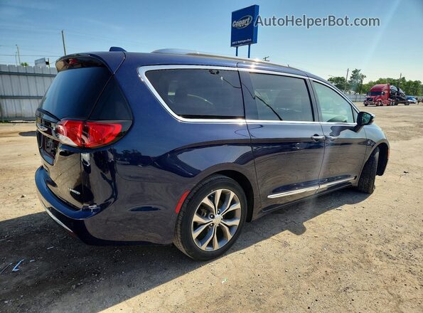 2C4RC1GG2HR720750 2017 CHRYSLER PACIFICA Синий Задняя правая четверть