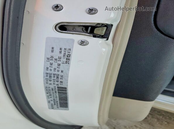 2C4RC1GG2JR170892 2018 CHRYSLER PACIFICA White VIN კოდის სტიკერის ხედი
