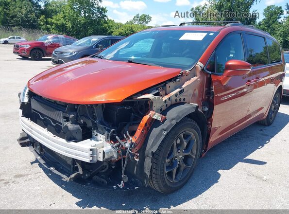2C4RC1GG2JR171637 2018 CHRYSLER PACIFICA Orange წინა ხედი