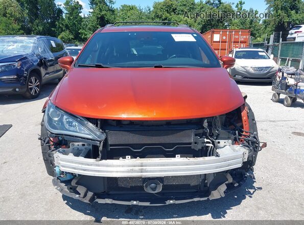 2C4RC1GG2JR171637 2018 CHRYSLER PACIFICA Orange უკანა სალონის ხედი