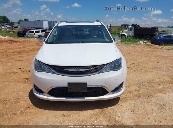 2C4RC1GG2JR331399 2018 CHRYSLER PACIFICA White Սարքավորումների վահանակի տեսք