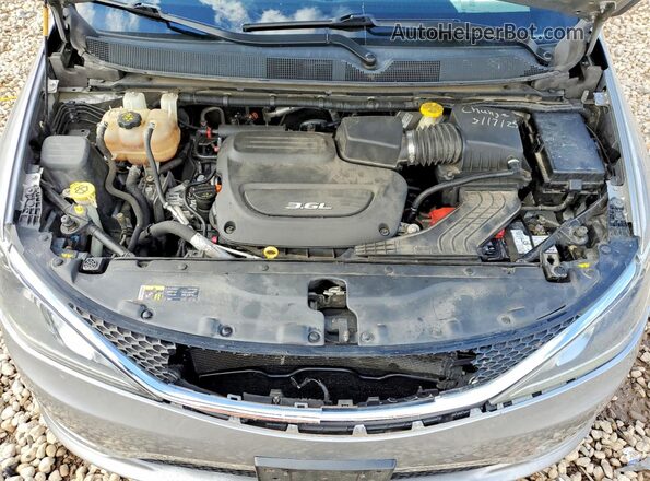2C4RC1GG3HR528723 2017 CHRYSLER PACIFICA Серебряный Вид подкапотного пространства