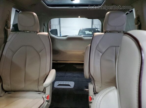 2C4RC1GG3HR565089 2017 CHRYSLER PACIFICA Gold Rear seats view