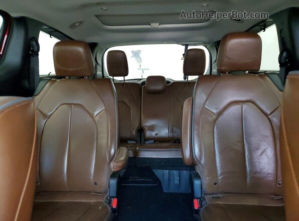 2C4RC1GG3JR143183 2018 CHRYSLER PACIFICA Бордовый Вид задних сидений