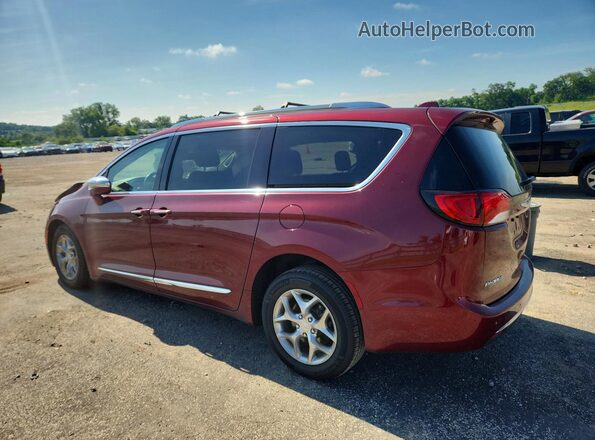 2C4RC1GG3JR321741 2018 CHRYSLER PACIFICA Maroon Հետևի ձախ
