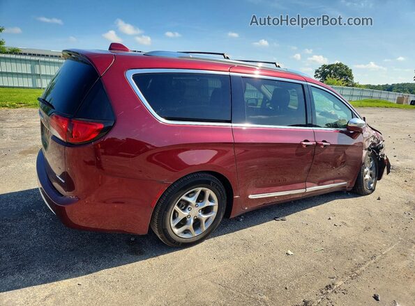 2C4RC1GG3JR321741 2018 CHRYSLER PACIFICA Maroon Հետևի աջ