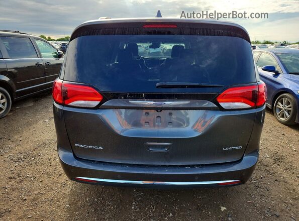 2C4RC1GG3JR322338 2018 CHRYSLER PACIFICA Gray Հետևի տեսք