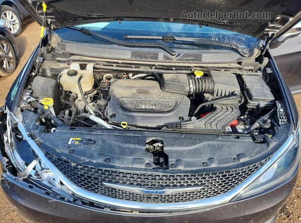 2C4RC1GG3JR322338 2018 CHRYSLER PACIFICA Gray Սալոնի հետևի տեսք