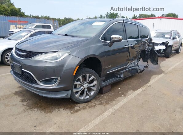 2C4RC1GG3JR338250 2018 CHRYSLER PACIFICA Серый Передняя левая четверть