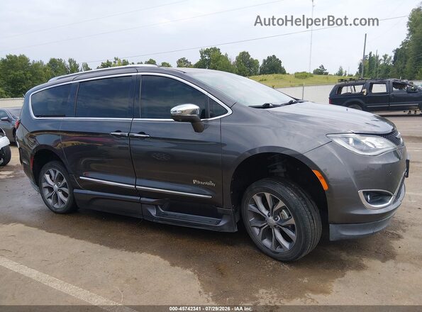 2C4RC1GG3JR338250 2018 CHRYSLER PACIFICA Серый Панорамный вид салона 360°