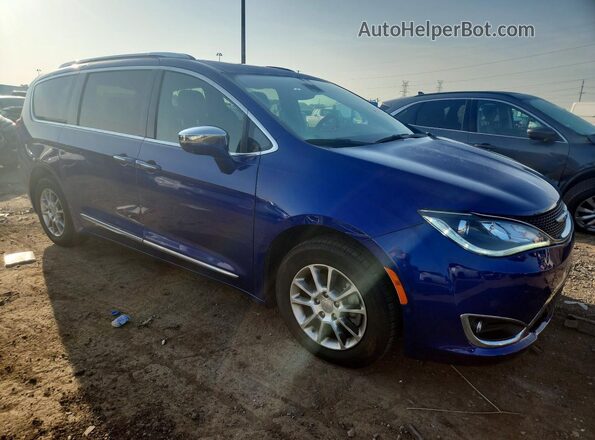 2C4RC1GG3LR104869 2020 CHRYSLER PACIFICA Blue Передня права чверть