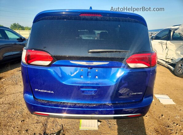 2C4RC1GG3LR104869 2020 CHRYSLER PACIFICA Blue Вид ззаду