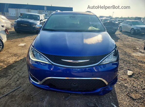 2C4RC1GG3LR104869 2020 CHRYSLER PACIFICA Blue Вид спереду